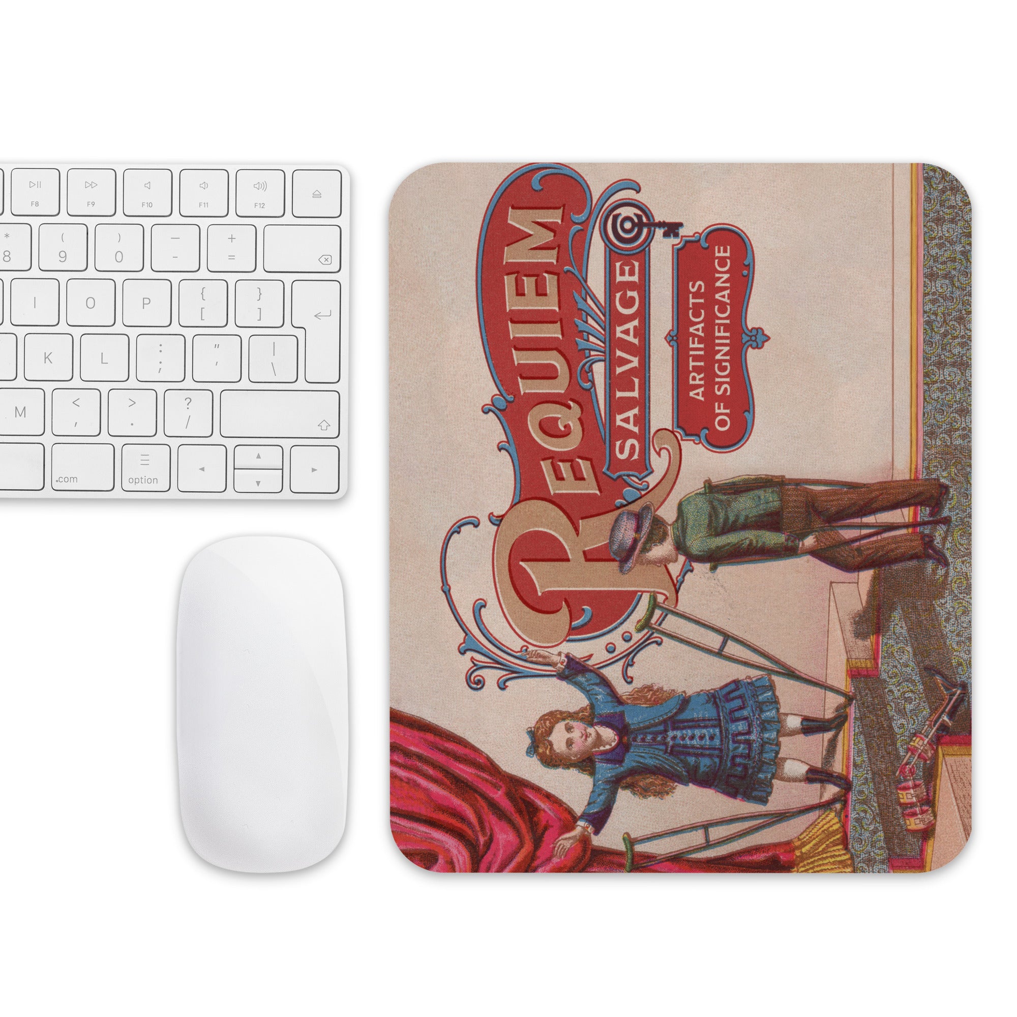 Victorian Trade Card Mousepad